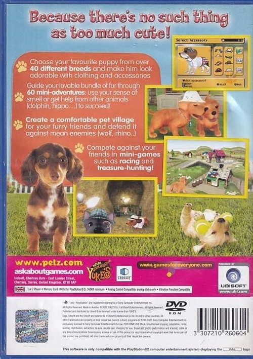 Dogz - PS2 (B Grade) (Genbrug)